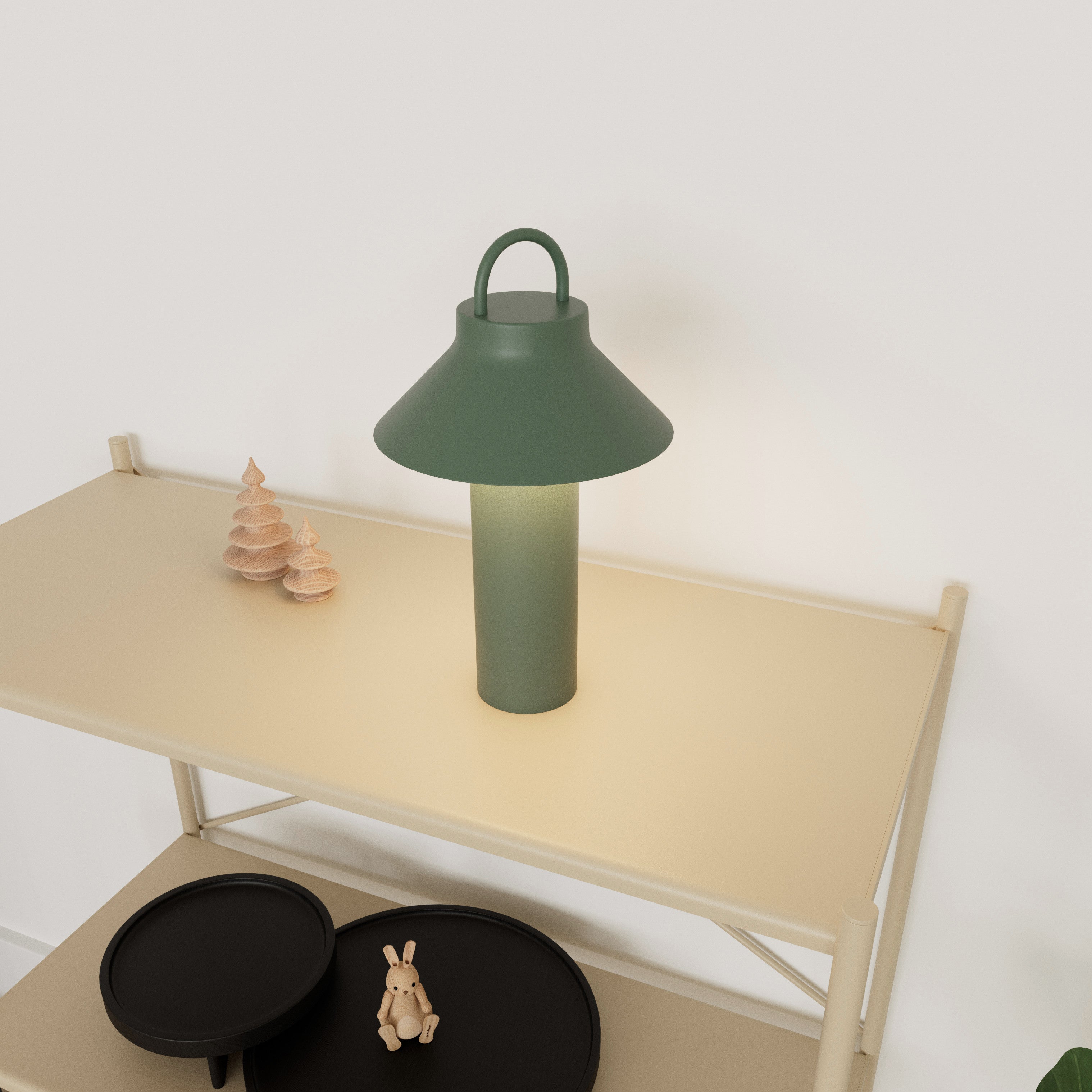 MOOV opladelig LED lampe - grøn