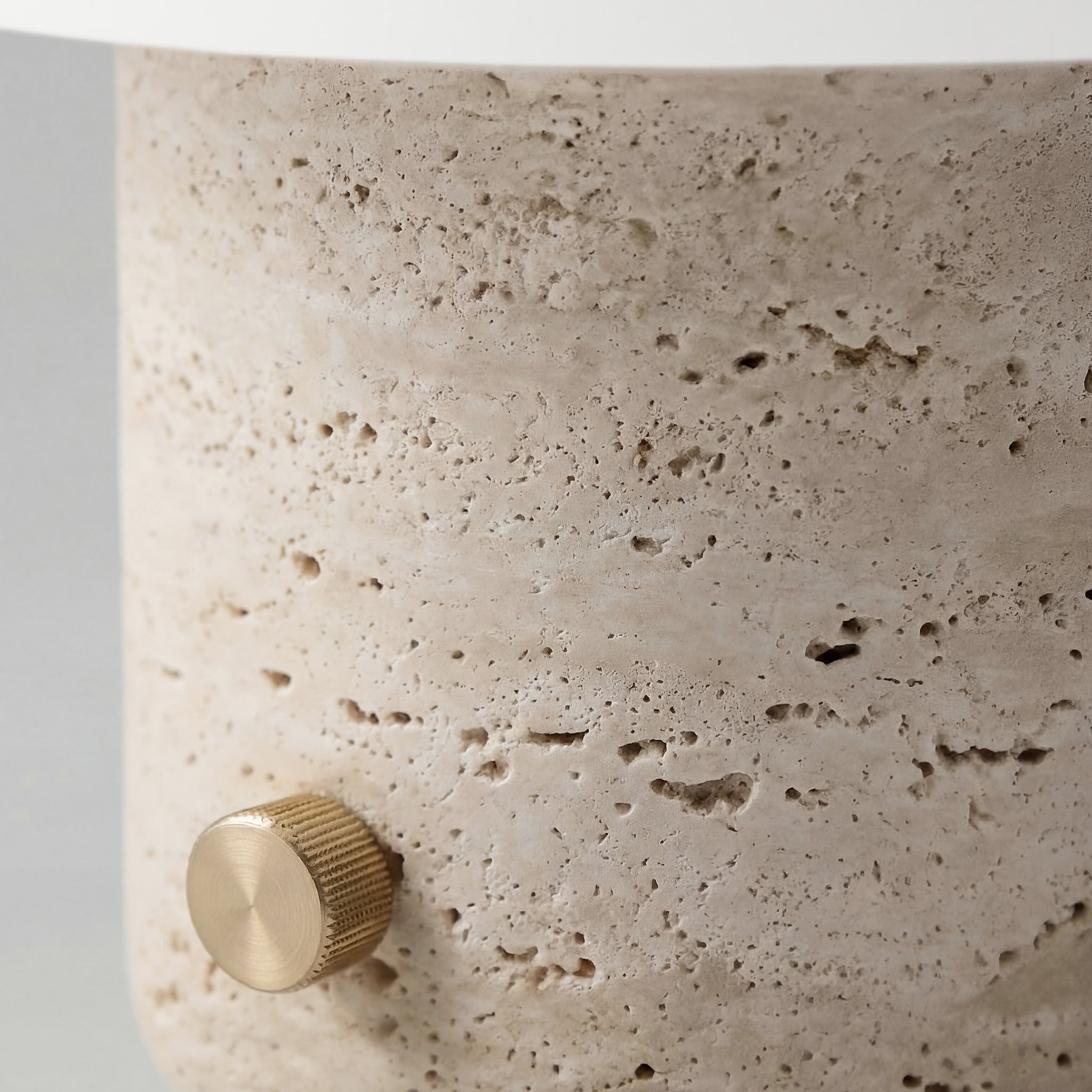 TOKYO table lamp - travertine