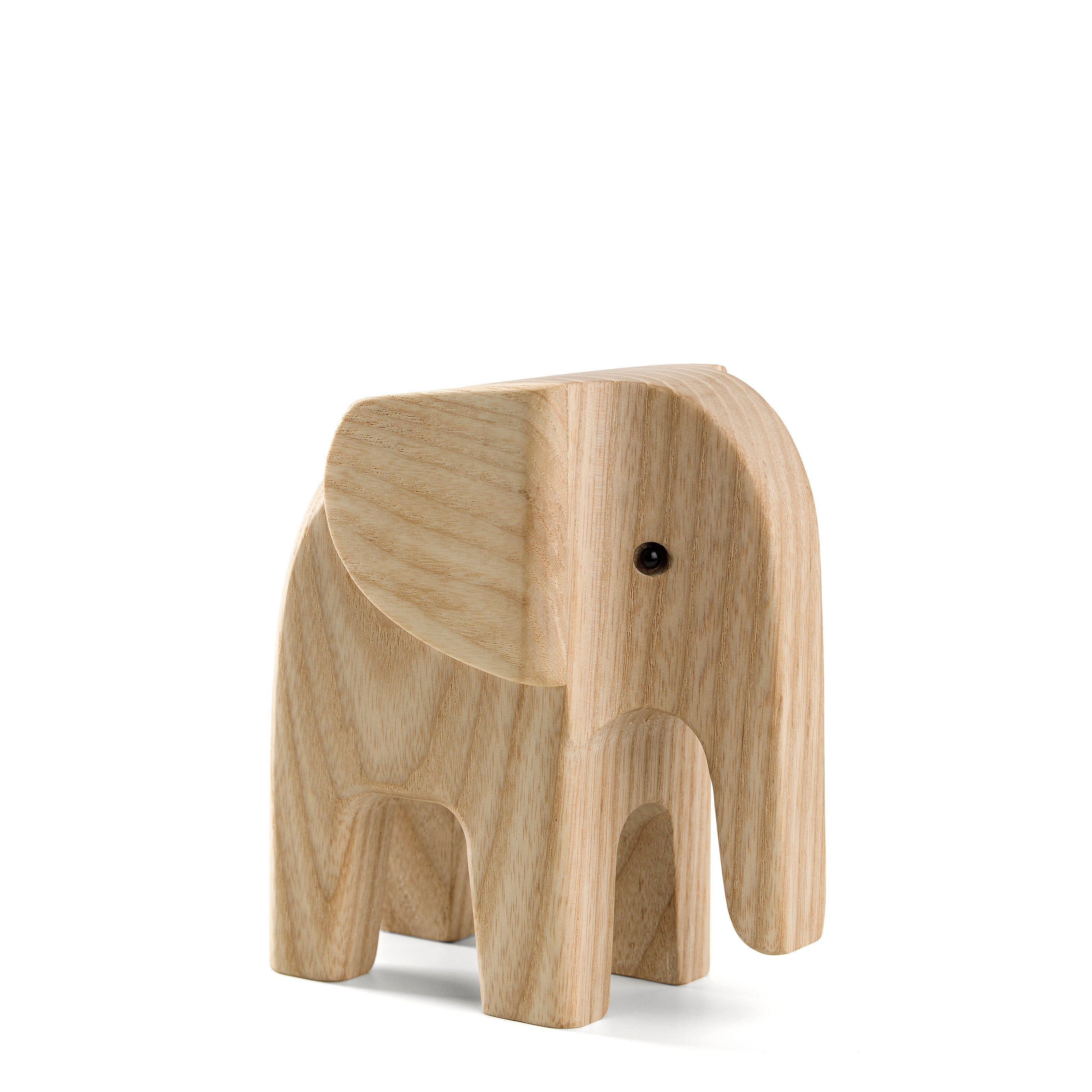 BABY ELEFANT i ubehandlet asketræ