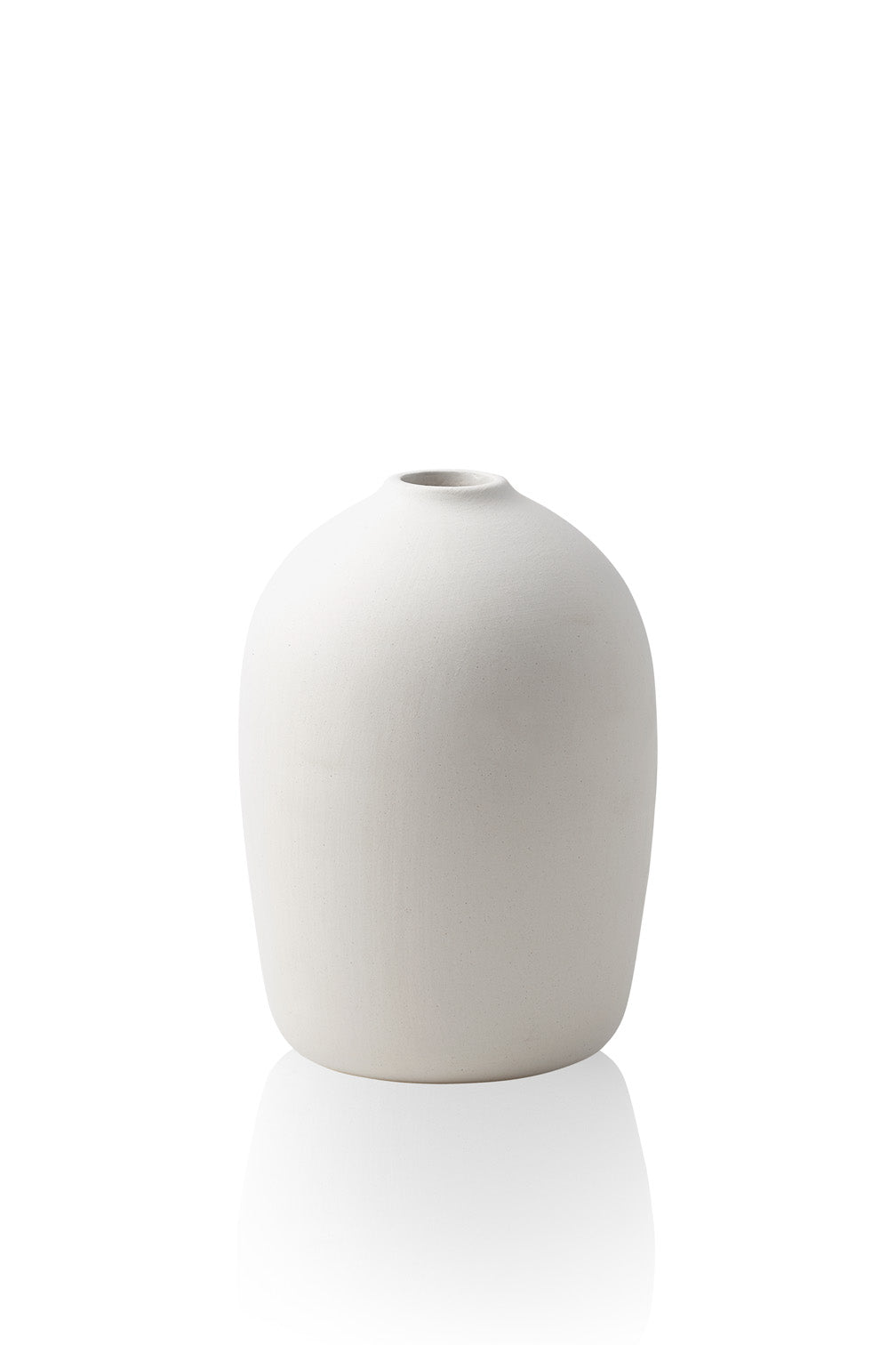 RAW keramik vase lille - hvid